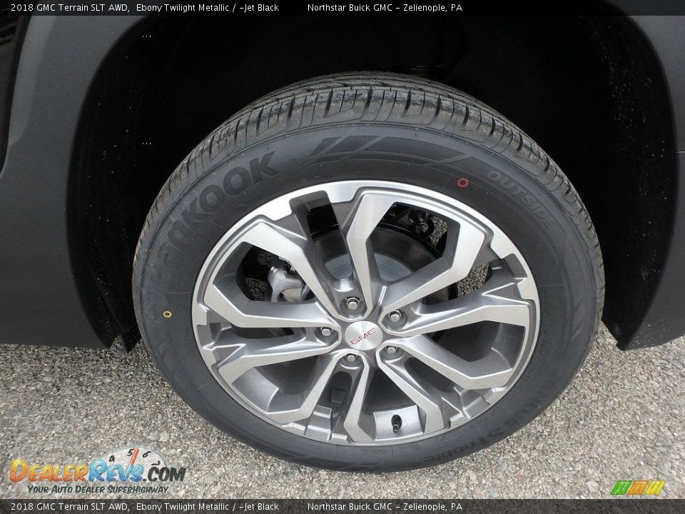 2018 GMC Terrain SLT AWD Ebony Twilight Metallic / ­Jet Black Photo #9