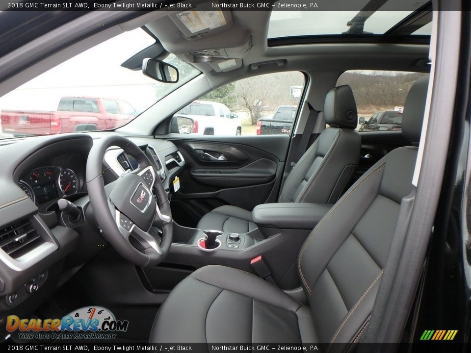 2018 GMC Terrain SLT AWD Ebony Twilight Metallic / ­Jet Black Photo #10