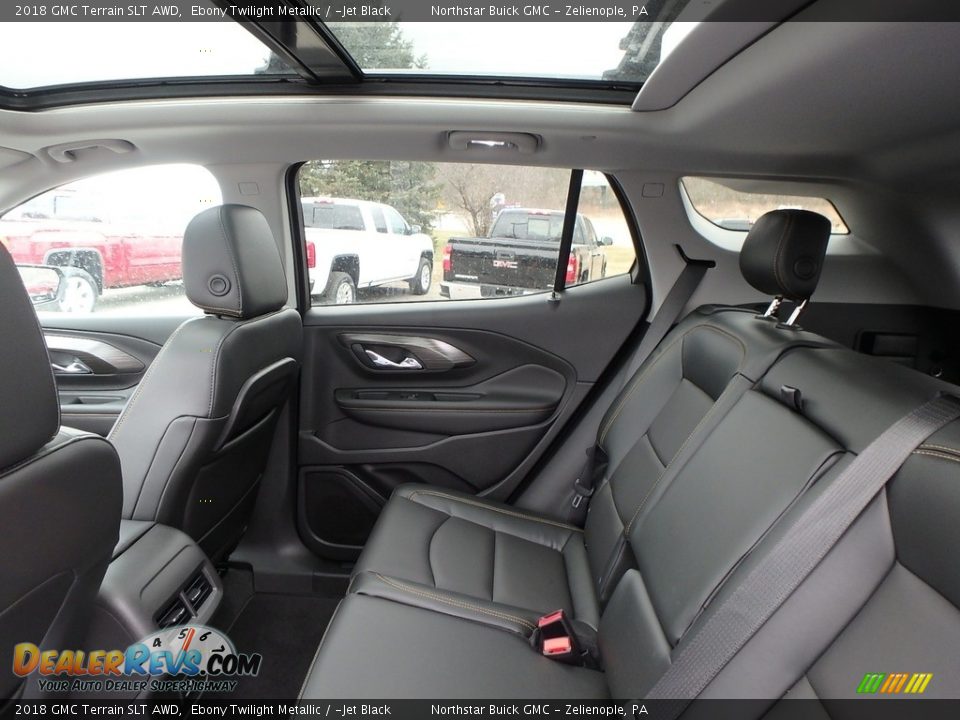 2018 GMC Terrain SLT AWD Ebony Twilight Metallic / ­Jet Black Photo #11
