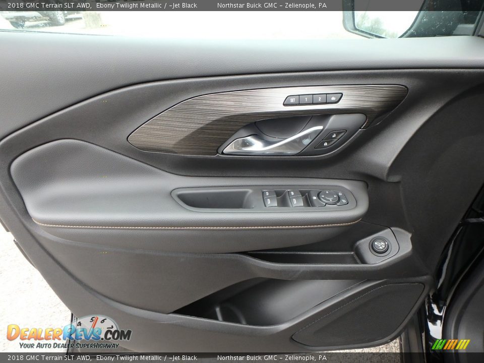 2018 GMC Terrain SLT AWD Ebony Twilight Metallic / ­Jet Black Photo #13