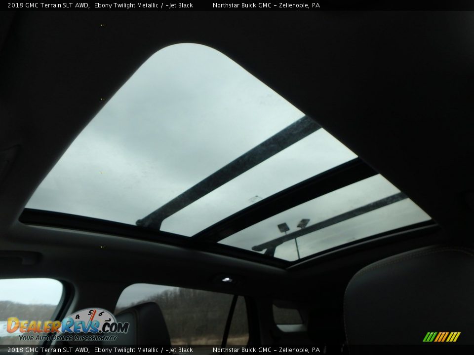 2018 GMC Terrain SLT AWD Ebony Twilight Metallic / ­Jet Black Photo #16