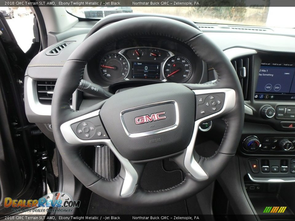 2018 GMC Terrain SLT AWD Ebony Twilight Metallic / ­Jet Black Photo #17