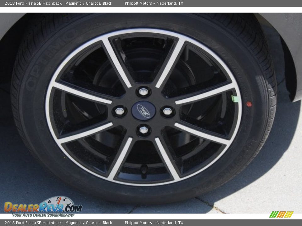 2018 Ford Fiesta SE Hatchback Magnetic / Charcoal Black Photo #5