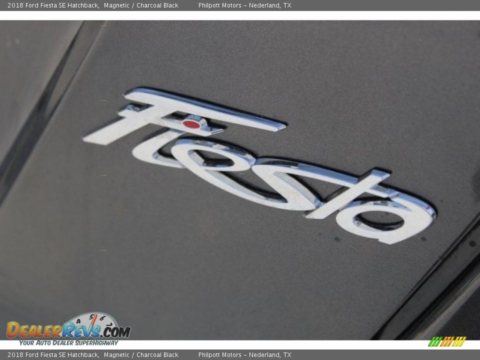 2018 Ford Fiesta SE Hatchback Magnetic / Charcoal Black Photo #27