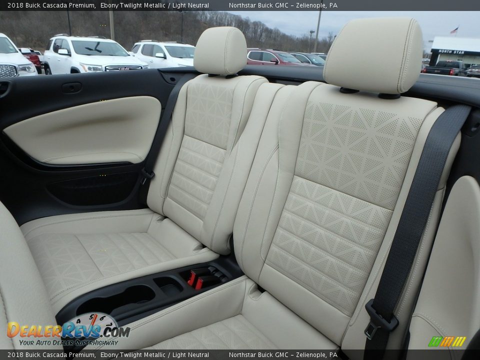 Rear Seat of 2018 Buick Cascada Premium Photo #12