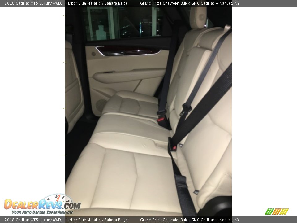 2018 Cadillac XT5 Luxury AWD Harbor Blue Metallic / Sahara Beige Photo #13
