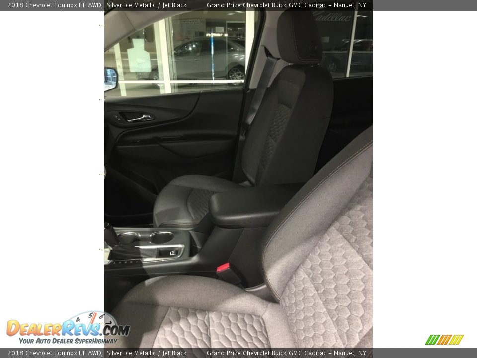 2018 Chevrolet Equinox LT AWD Silver Ice Metallic / Jet Black Photo #12