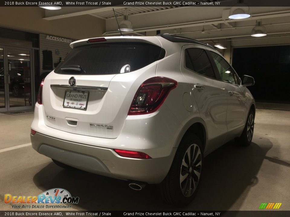 2018 Buick Encore Essence AWD White Frost Tricoat / Shale Photo #6