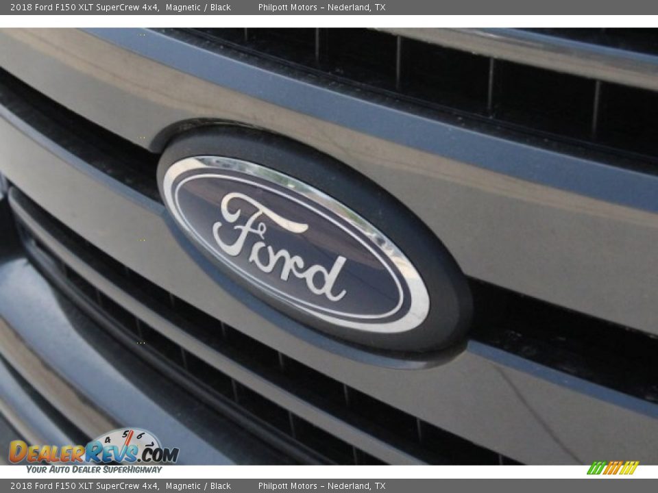 2018 Ford F150 XLT SuperCrew 4x4 Magnetic / Black Photo #4