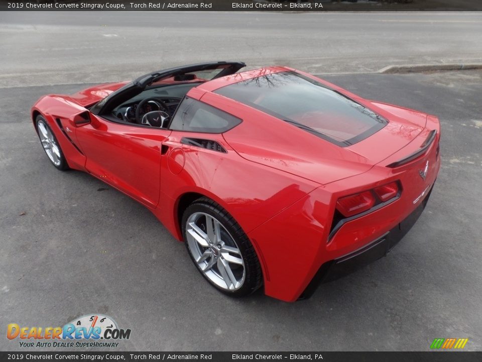 2019 Chevrolet Corvette Stingray Coupe Torch Red / Adrenaline Red Photo #8