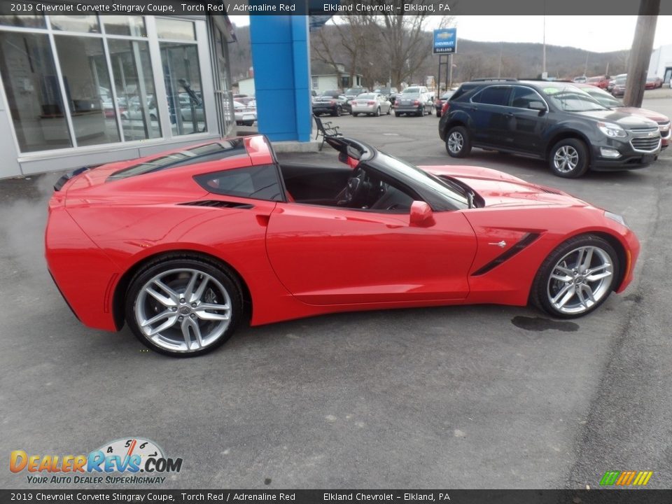 2019 Chevrolet Corvette Stingray Coupe Torch Red / Adrenaline Red Photo #11