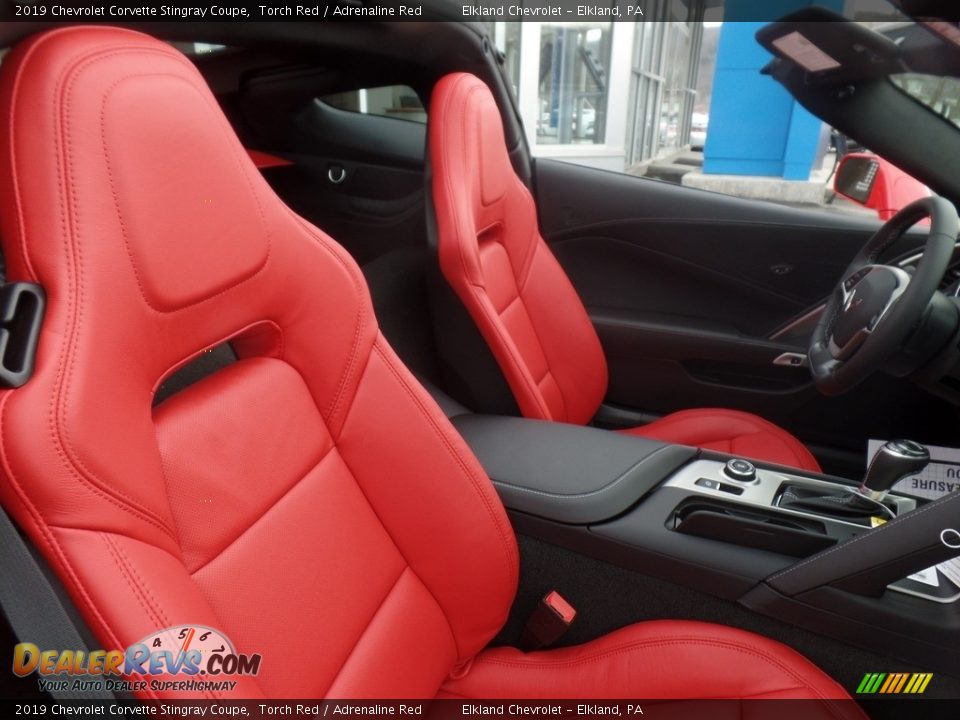 2019 Chevrolet Corvette Stingray Coupe Torch Red / Adrenaline Red Photo #13
