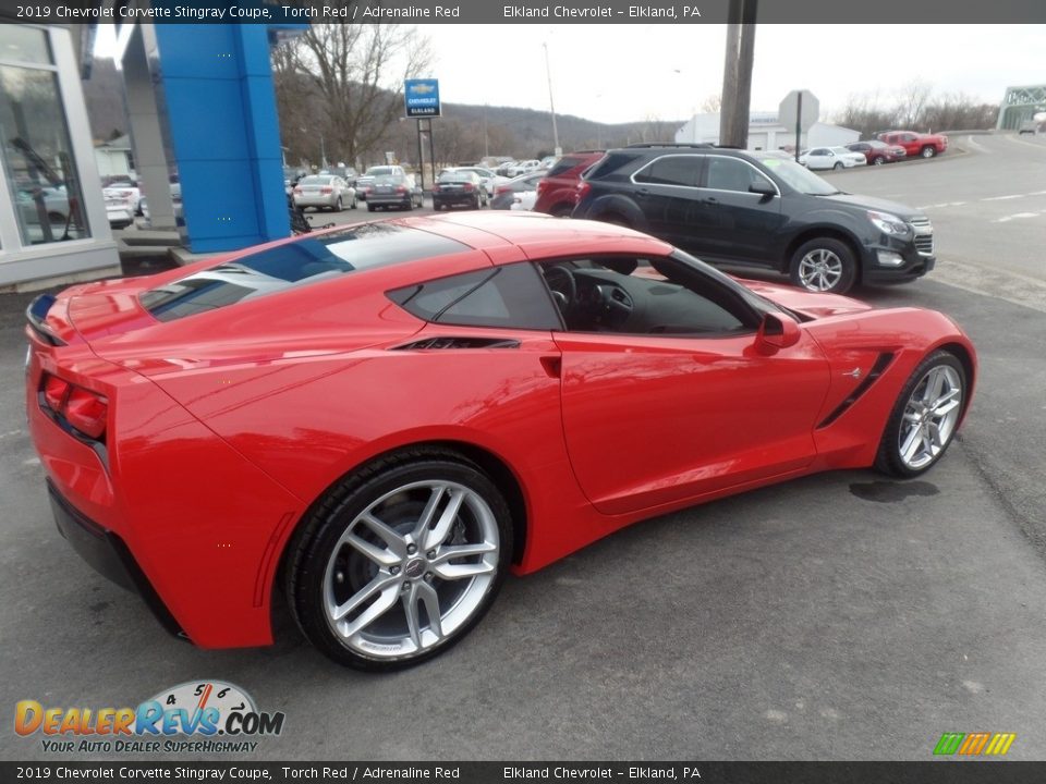 2019 Chevrolet Corvette Stingray Coupe Torch Red / Adrenaline Red Photo #16