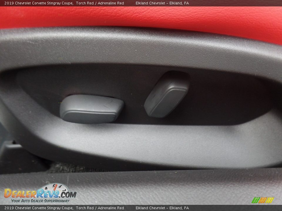 2019 Chevrolet Corvette Stingray Coupe Torch Red / Adrenaline Red Photo #18