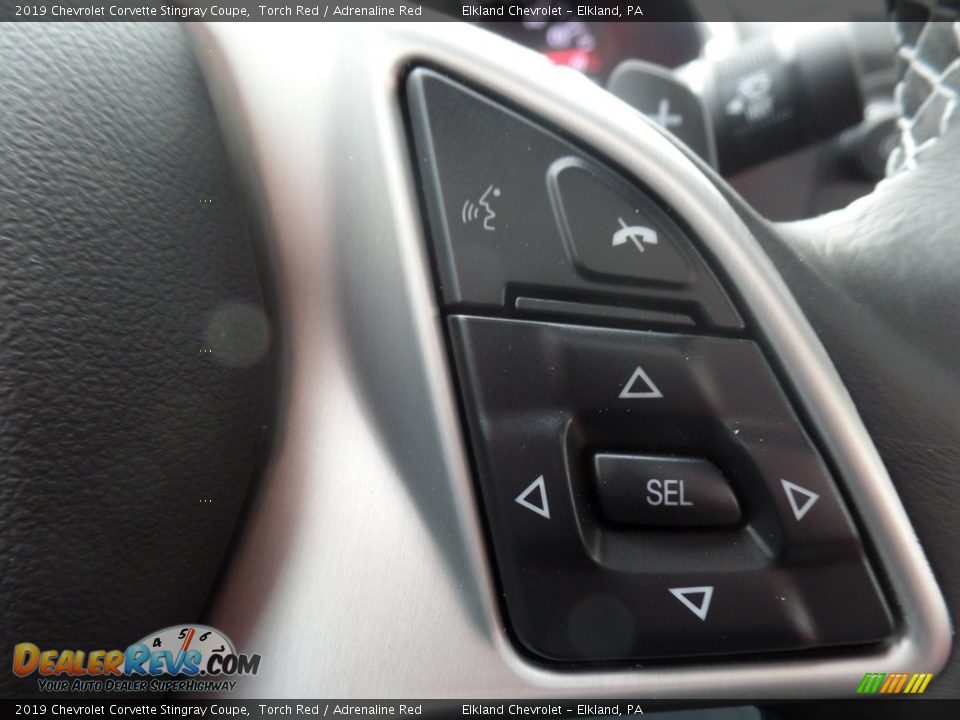Controls of 2019 Chevrolet Corvette Stingray Coupe Photo #23