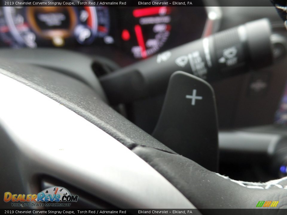 2019 Chevrolet Corvette Stingray Coupe Torch Red / Adrenaline Red Photo #24