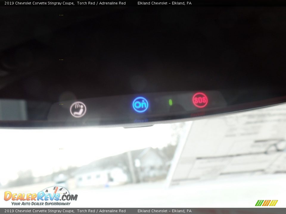 2019 Chevrolet Corvette Stingray Coupe Torch Red / Adrenaline Red Photo #36