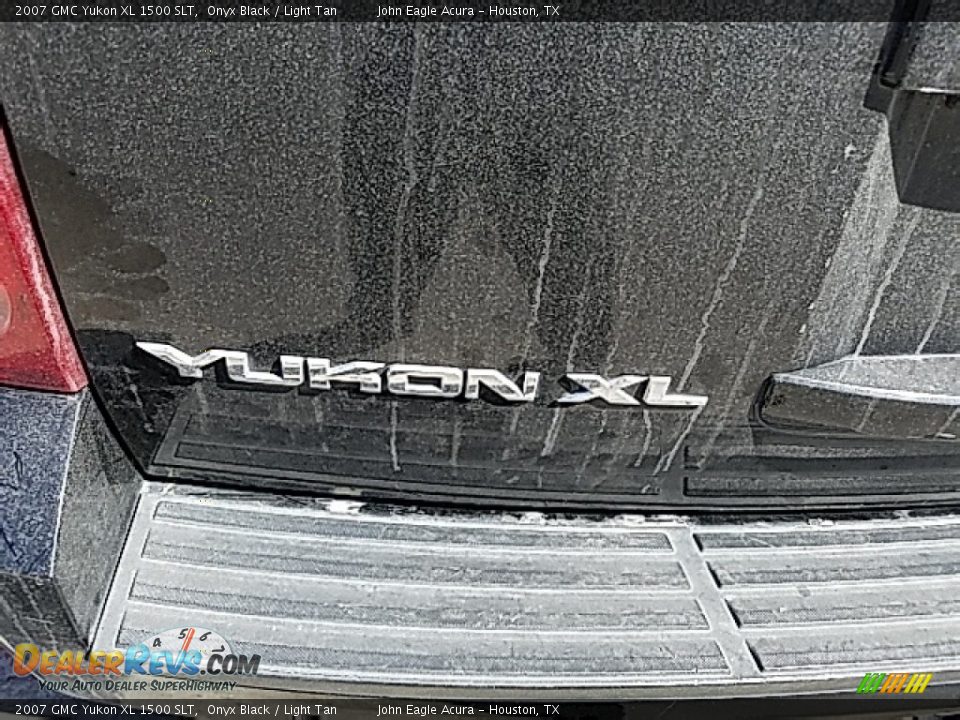 2007 GMC Yukon XL 1500 SLT Onyx Black / Light Tan Photo #10