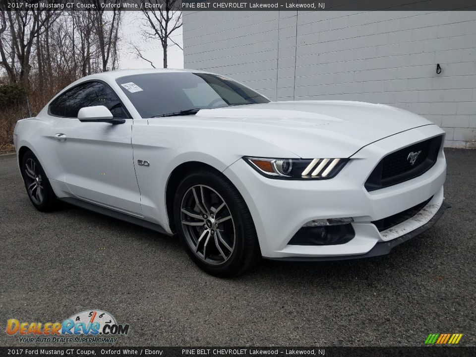 2017 Ford Mustang GT Coupe Oxford White / Ebony Photo #1