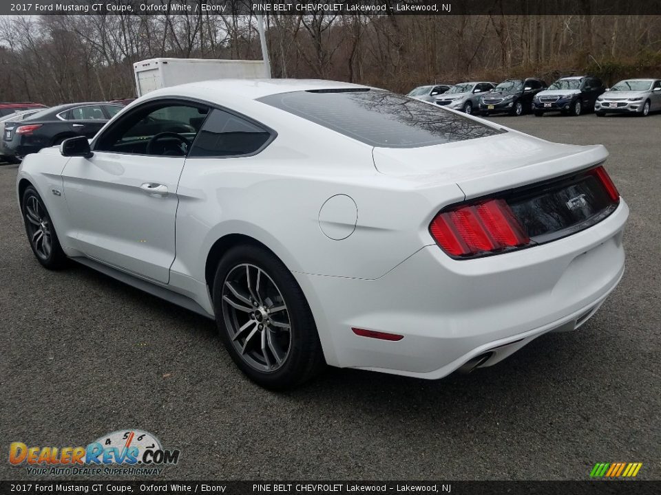 2017 Ford Mustang GT Coupe Oxford White / Ebony Photo #2