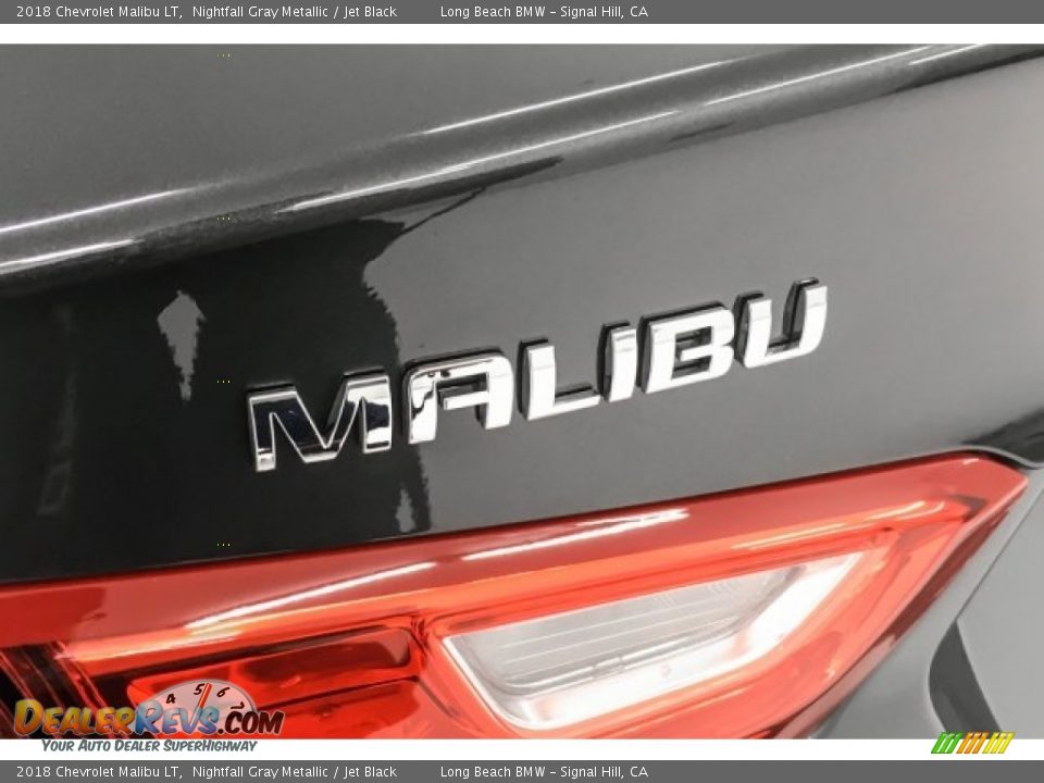 2018 Chevrolet Malibu LT Nightfall Gray Metallic / Jet Black Photo #7