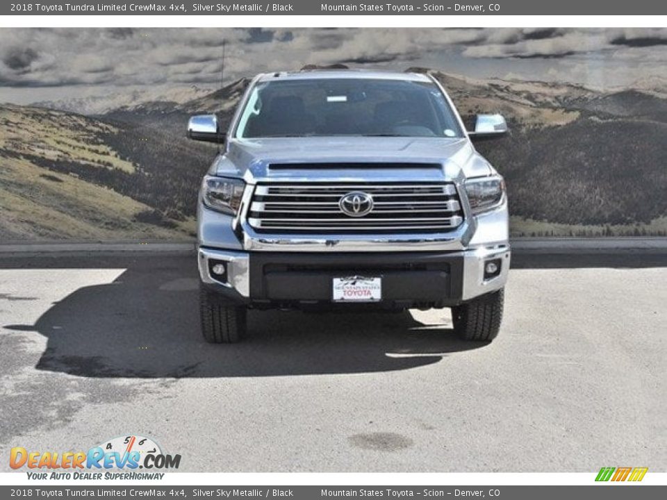 2018 Toyota Tundra Limited CrewMax 4x4 Silver Sky Metallic / Black Photo #2