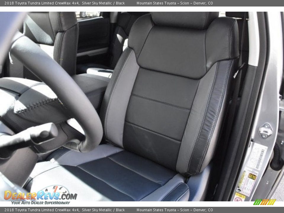 2018 Toyota Tundra Limited CrewMax 4x4 Silver Sky Metallic / Black Photo #7