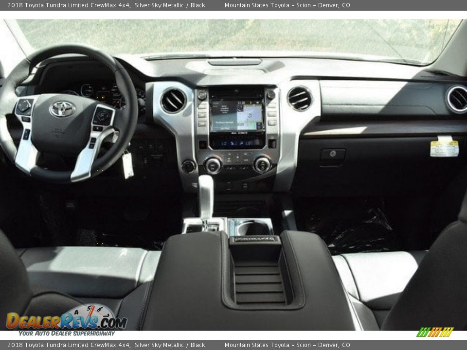2018 Toyota Tundra Limited CrewMax 4x4 Silver Sky Metallic / Black Photo #8