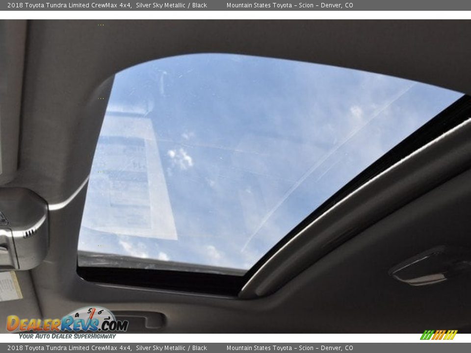 2018 Toyota Tundra Limited CrewMax 4x4 Silver Sky Metallic / Black Photo #9