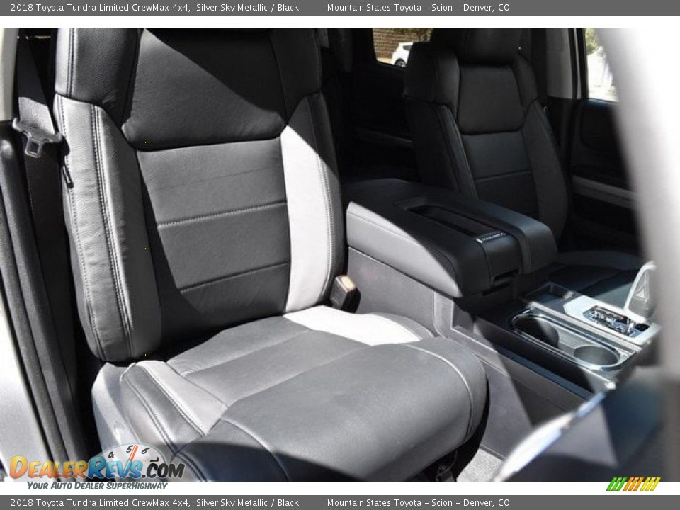 2018 Toyota Tundra Limited CrewMax 4x4 Silver Sky Metallic / Black Photo #13