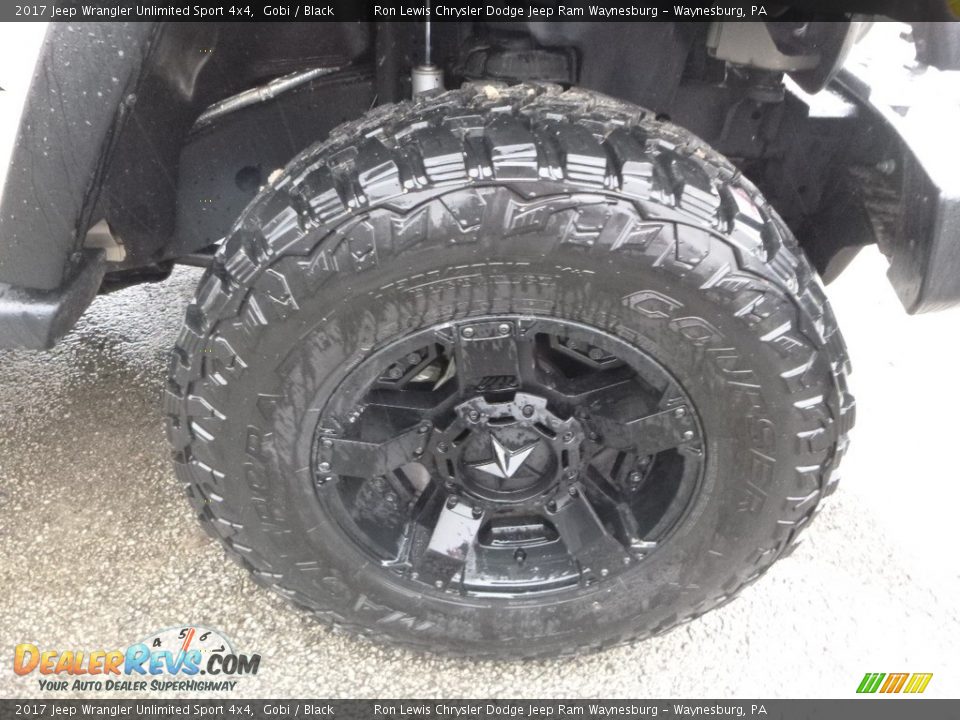 2017 Jeep Wrangler Unlimited Sport 4x4 Gobi / Black Photo #8