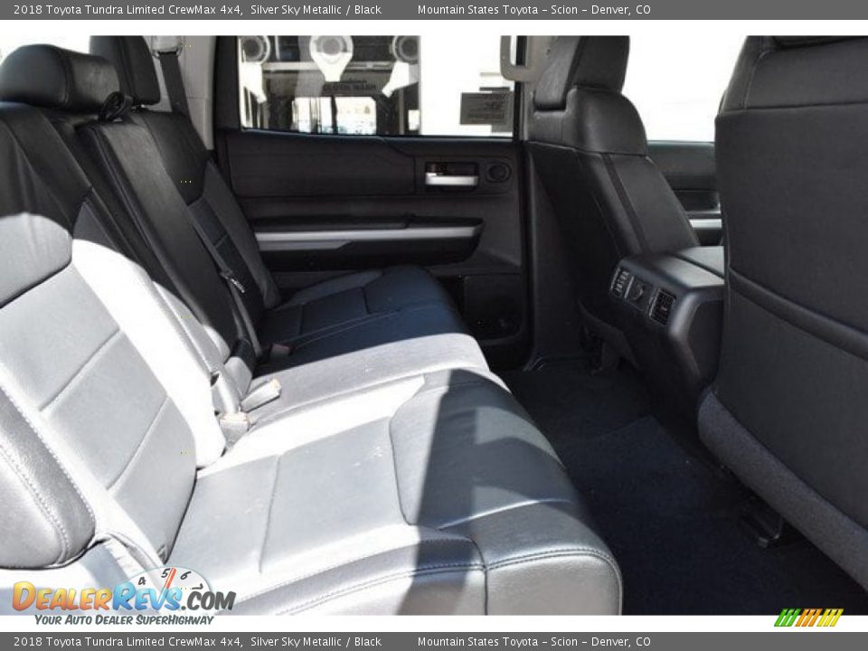 2018 Toyota Tundra Limited CrewMax 4x4 Silver Sky Metallic / Black Photo #18