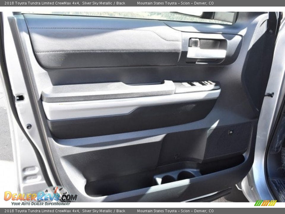 2018 Toyota Tundra Limited CrewMax 4x4 Silver Sky Metallic / Black Photo #20