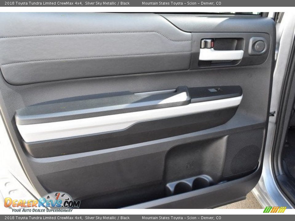 2018 Toyota Tundra Limited CrewMax 4x4 Silver Sky Metallic / Black Photo #21