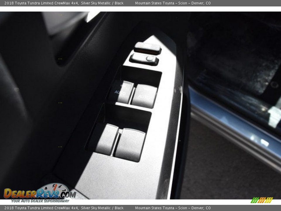 2018 Toyota Tundra Limited CrewMax 4x4 Silver Sky Metallic / Black Photo #24