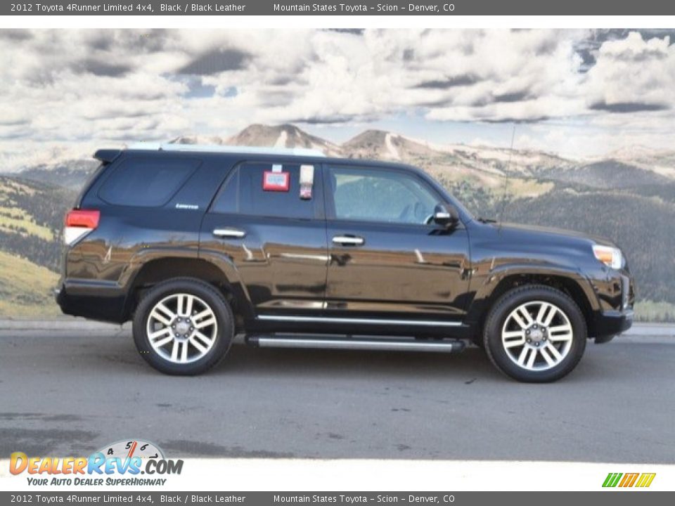 2012 Toyota 4Runner Limited 4x4 Black / Black Leather Photo #2