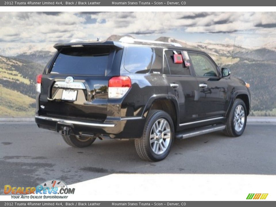 2012 Toyota 4Runner Limited 4x4 Black / Black Leather Photo #3