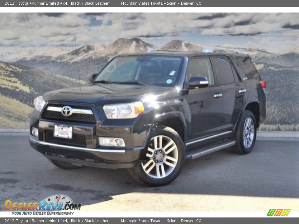 2012 Toyota 4Runner Limited 4x4 Black / Black Leather Photo #5