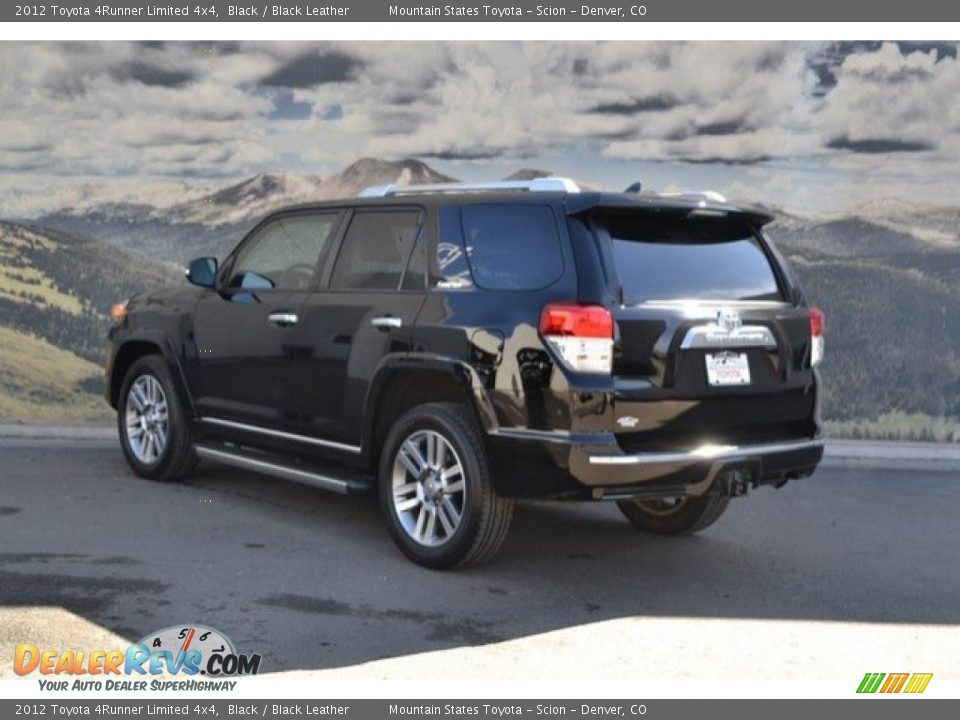 2012 Toyota 4Runner Limited 4x4 Black / Black Leather Photo #8