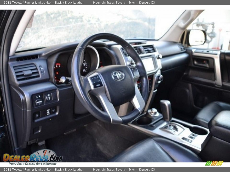 2012 Toyota 4Runner Limited 4x4 Black / Black Leather Photo #10