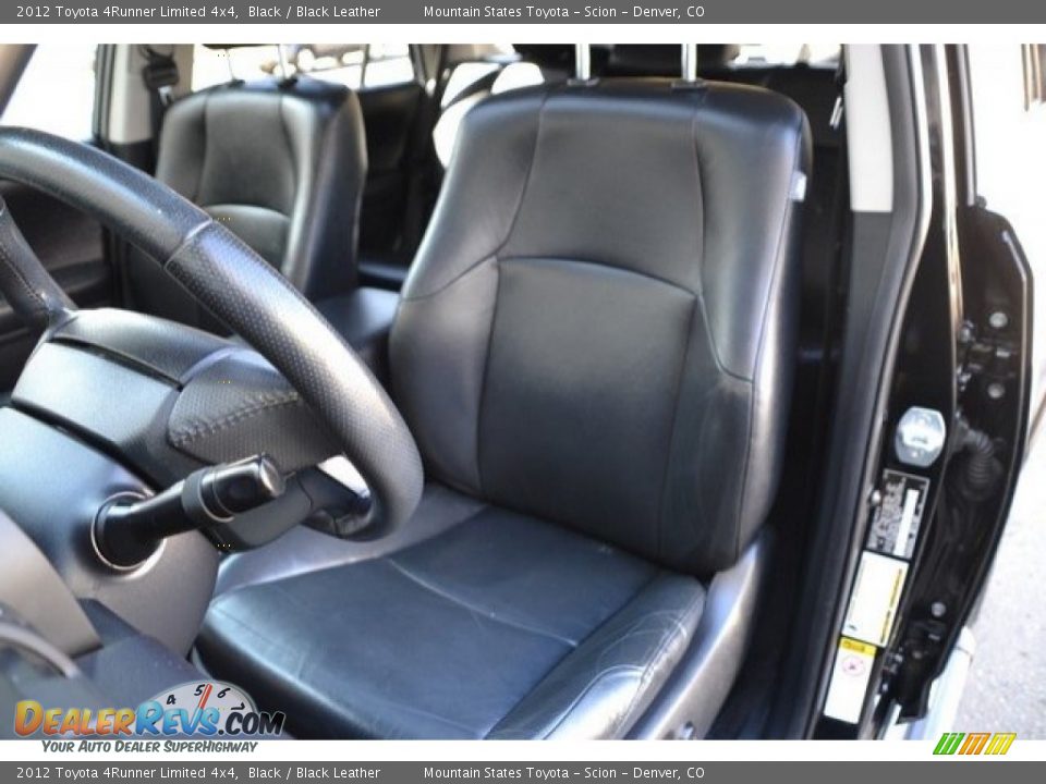 2012 Toyota 4Runner Limited 4x4 Black / Black Leather Photo #12