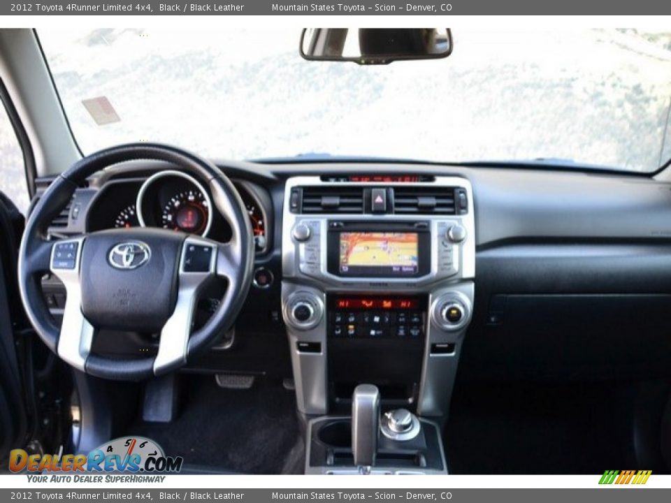 2012 Toyota 4Runner Limited 4x4 Black / Black Leather Photo #13