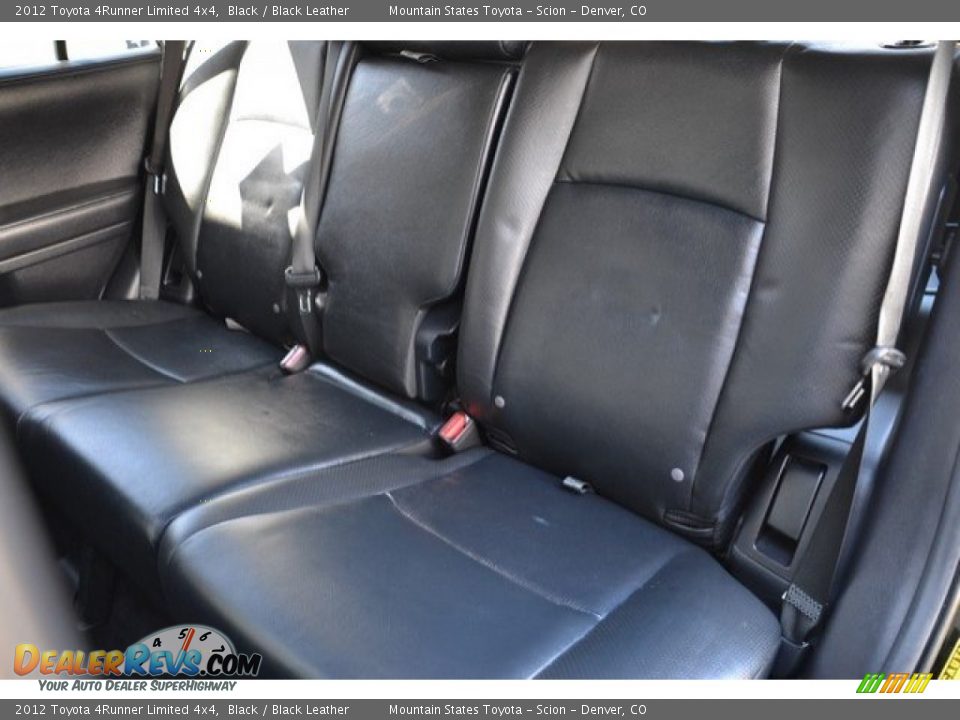 2012 Toyota 4Runner Limited 4x4 Black / Black Leather Photo #23