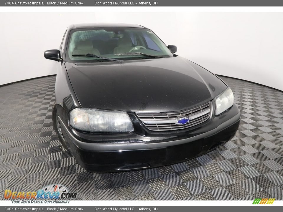 2004 Chevrolet Impala Black / Medium Gray Photo #4