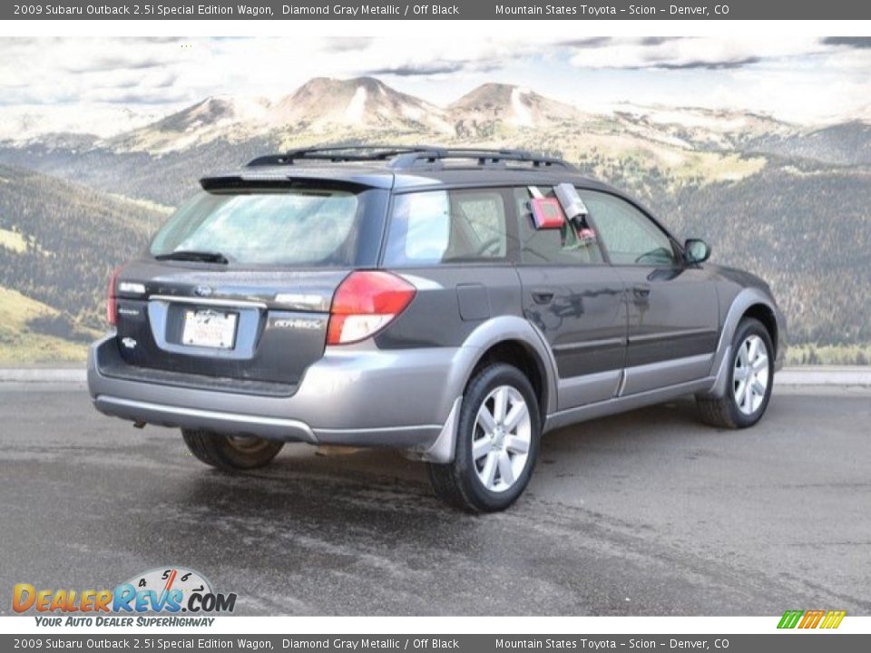 2009 Subaru Outback 2.5i Special Edition Wagon Diamond Gray Metallic / Off Black Photo #3