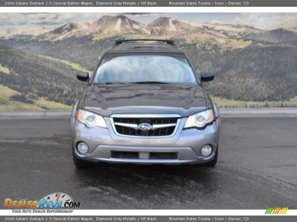 2009 Subaru Outback 2.5i Special Edition Wagon Diamond Gray Metallic / Off Black Photo #4