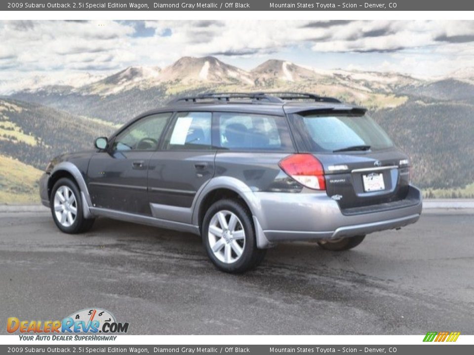 2009 Subaru Outback 2.5i Special Edition Wagon Diamond Gray Metallic / Off Black Photo #8