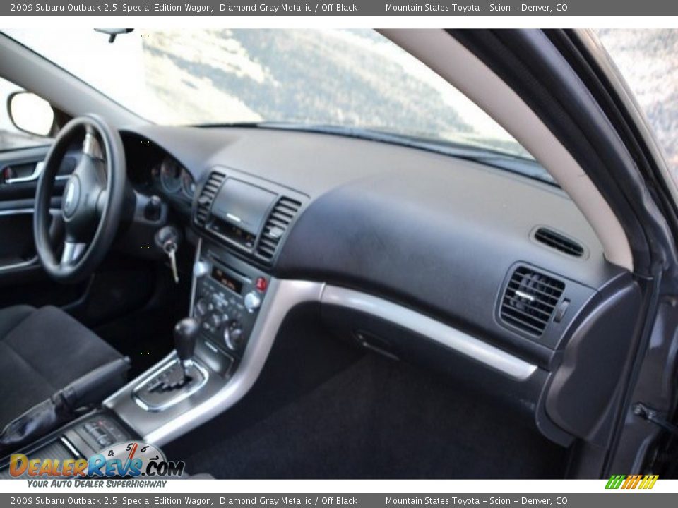 2009 Subaru Outback 2.5i Special Edition Wagon Diamond Gray Metallic / Off Black Photo #16