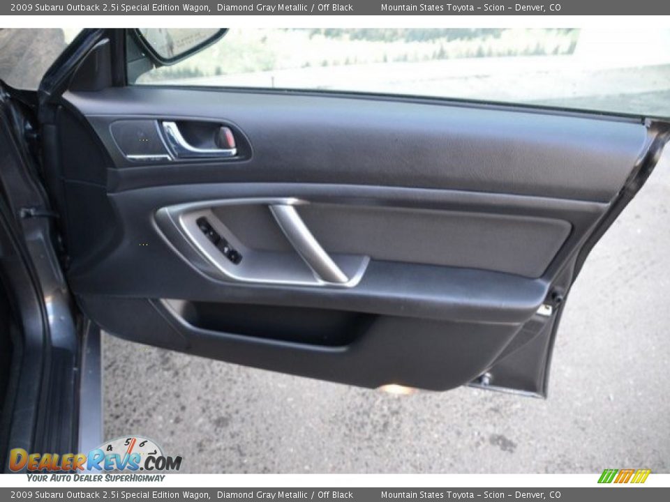 2009 Subaru Outback 2.5i Special Edition Wagon Diamond Gray Metallic / Off Black Photo #25