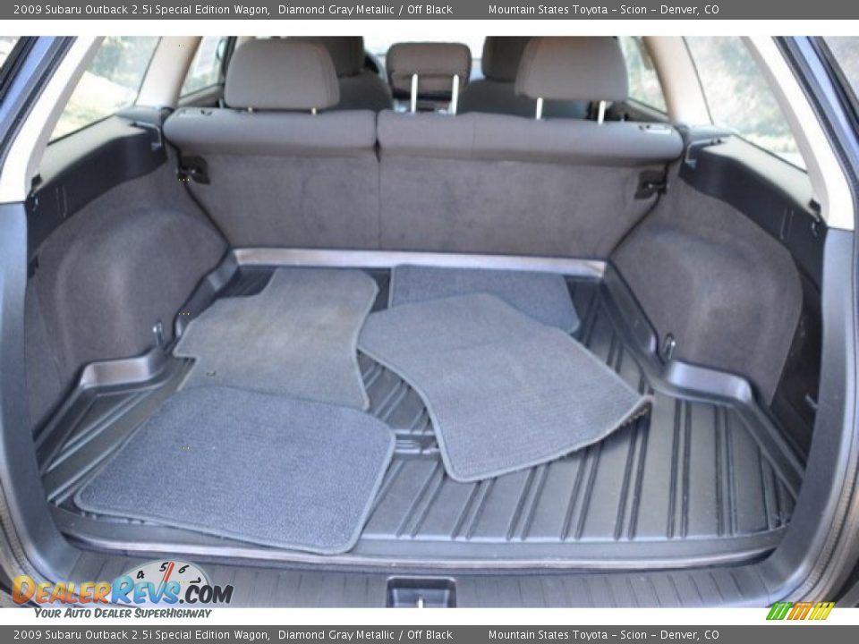 2009 Subaru Outback 2.5i Special Edition Wagon Diamond Gray Metallic / Off Black Photo #26